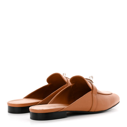 Hermes Heritage Calfskin Oz Mules 40 Naturel 4 of 11