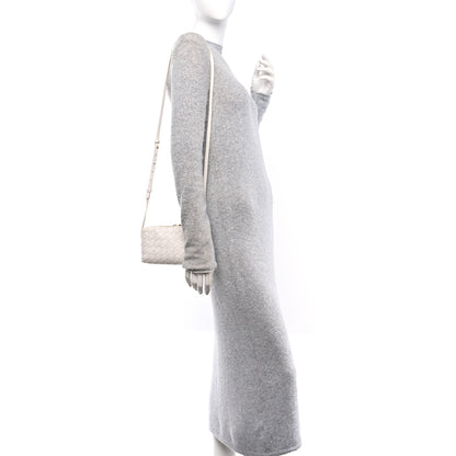 Bottega Veneta Nappa Intrecciato Candy Loop Camera Bag White 2 of 15