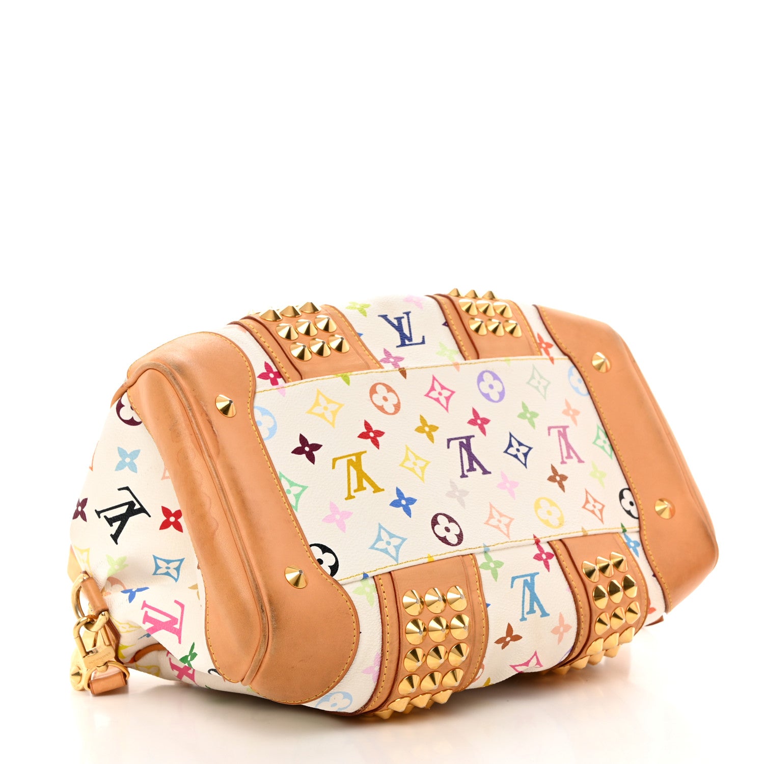 Louis Vuitton Monogram Multicolor Courtney MM White 4 of 13