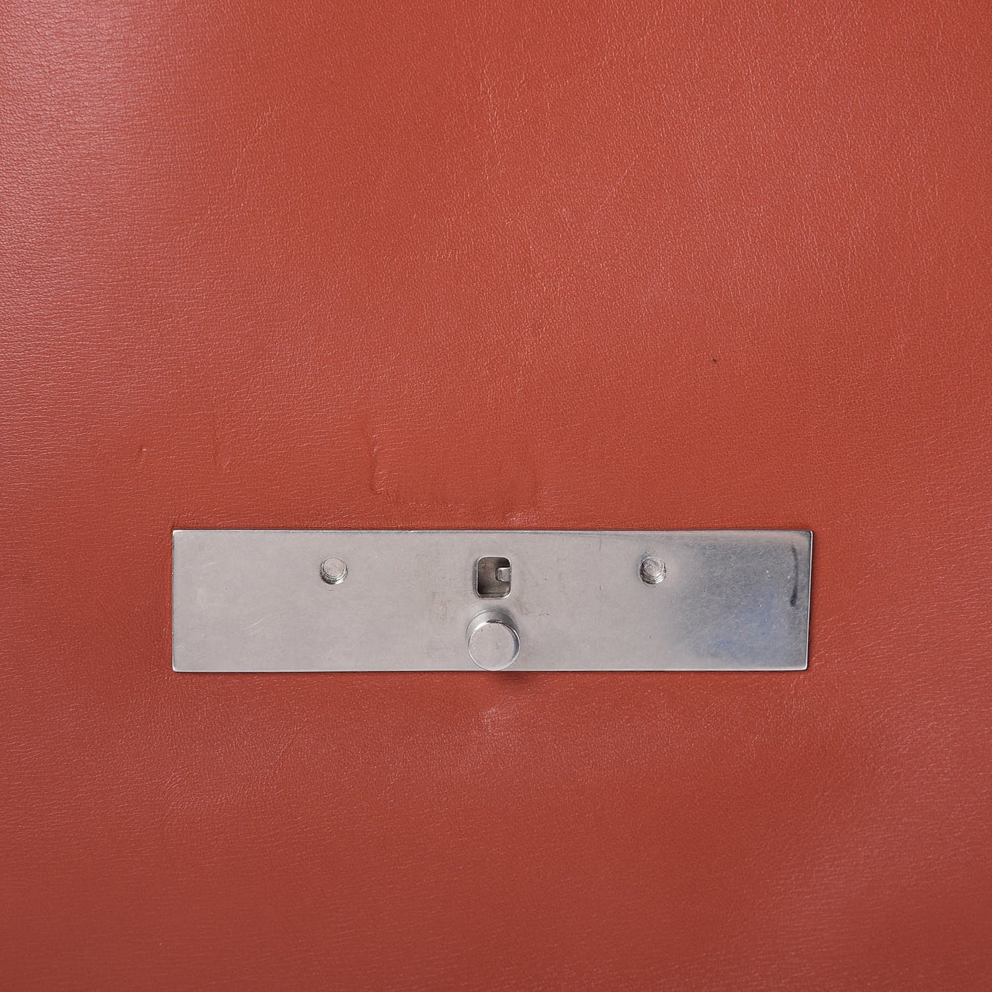 Smooth Calfskin Blade Chain Flap Terracotta