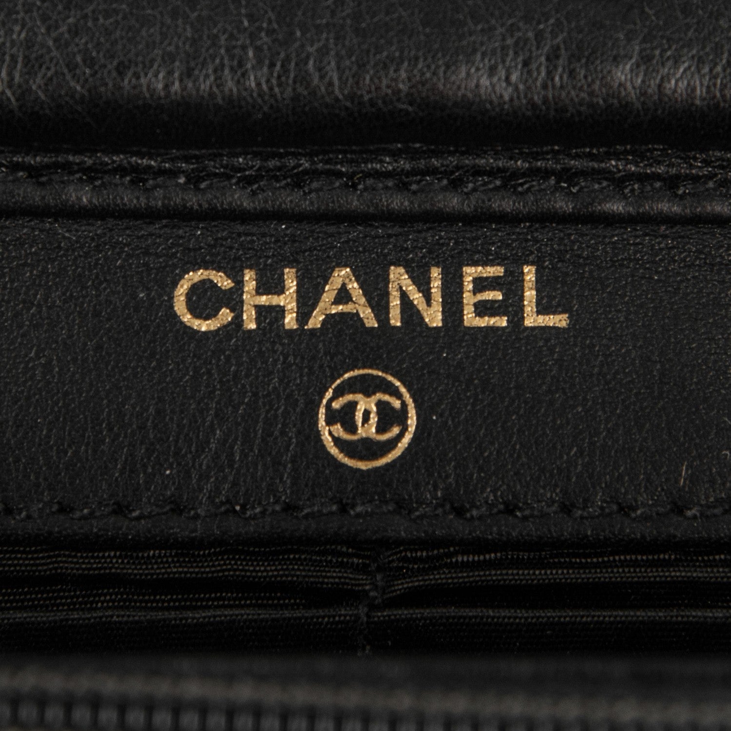 Chanel Patent Timeless CC Wallet On Chain WOC Black 6 of 9