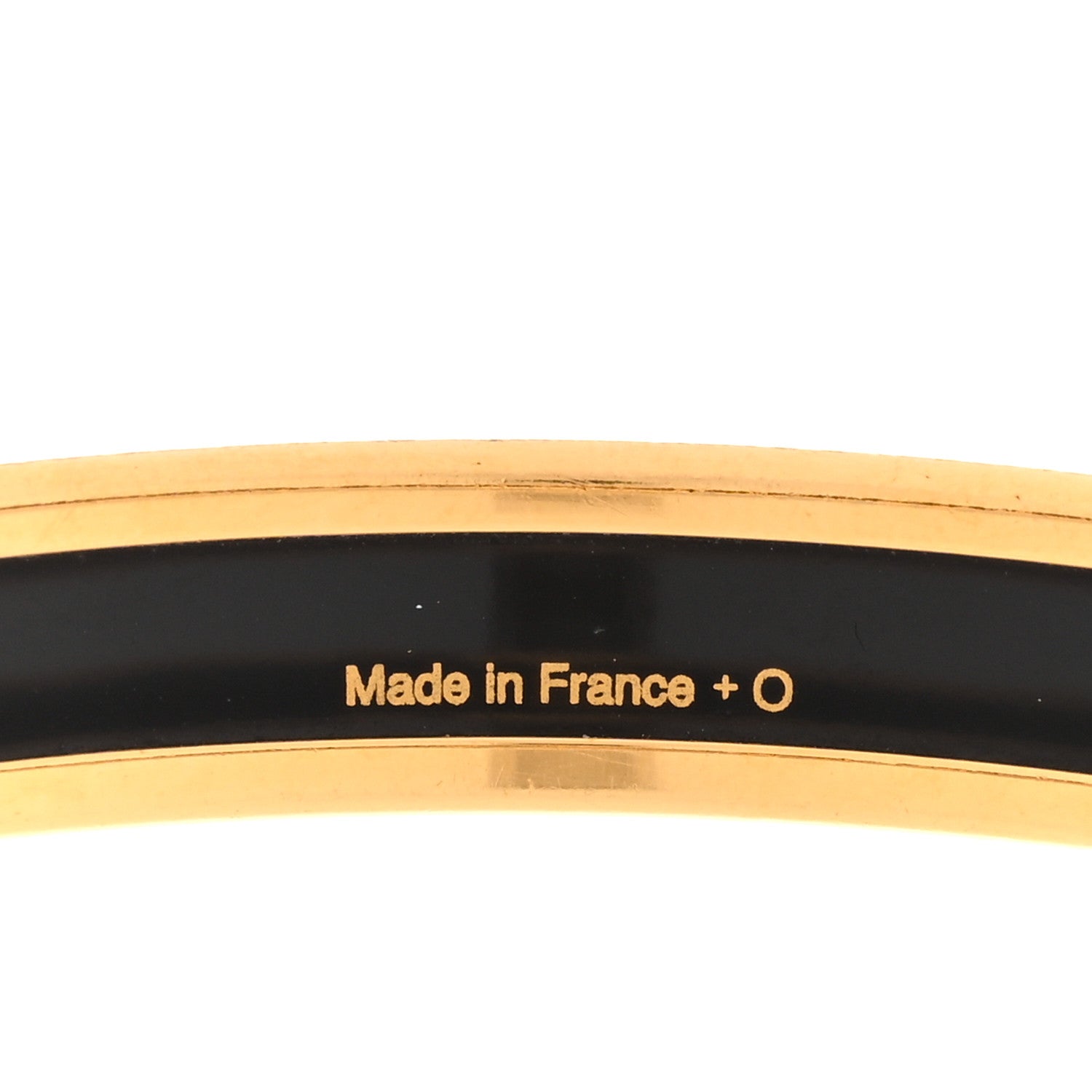 Hermes Enamel Narrow Printed Brandenburgs Bracelet 65 5 of 5