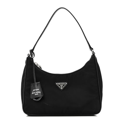 Prada Tessuto Nylon Saffiano Re-Edition 2005 Bag Black 1 of 10