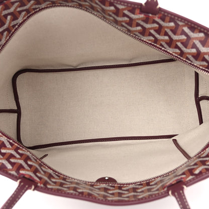 Goyard Goyardine Artois MM Burgundy 5 of 9