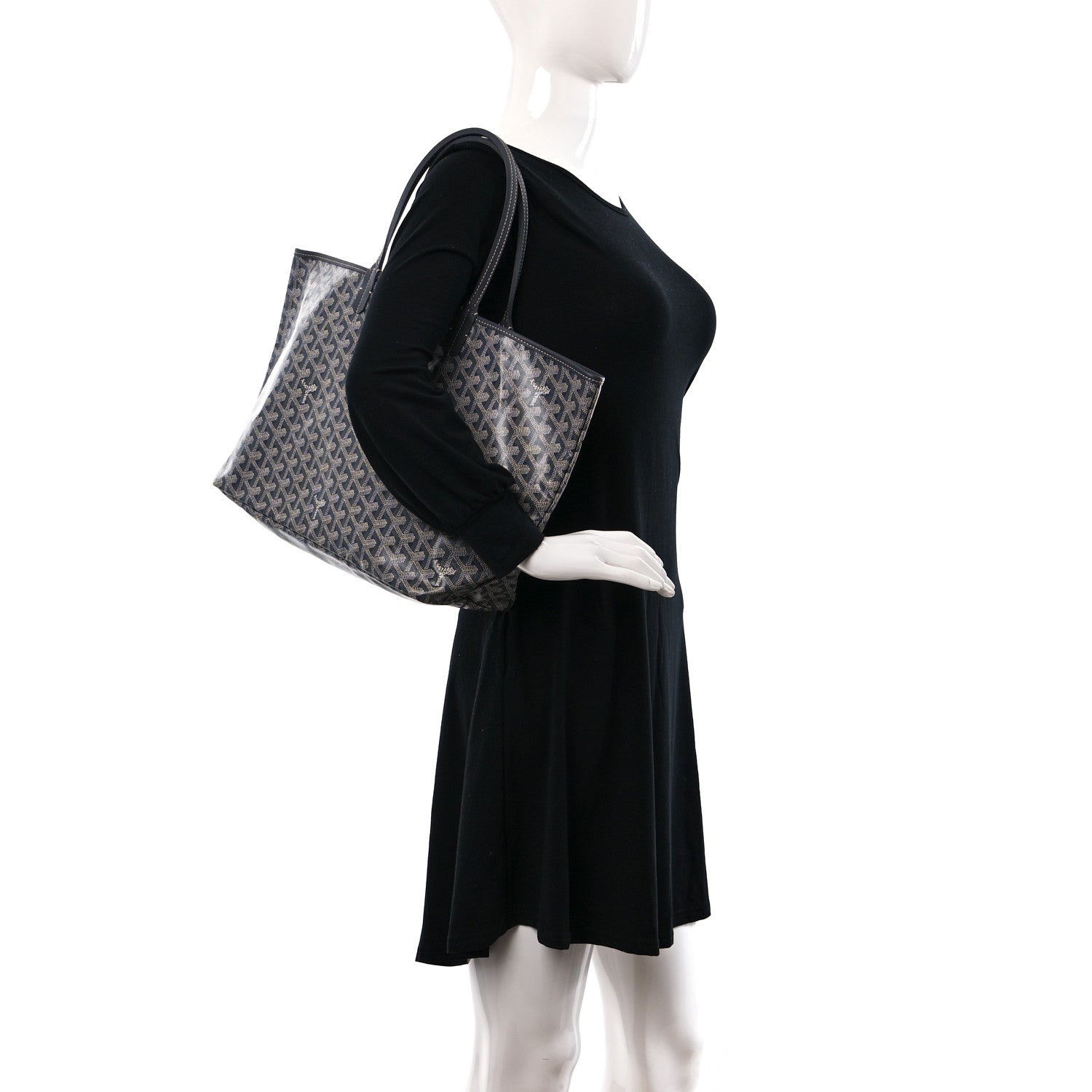 Goyard Goyardine Saint Louis PM Grey 2 of 10