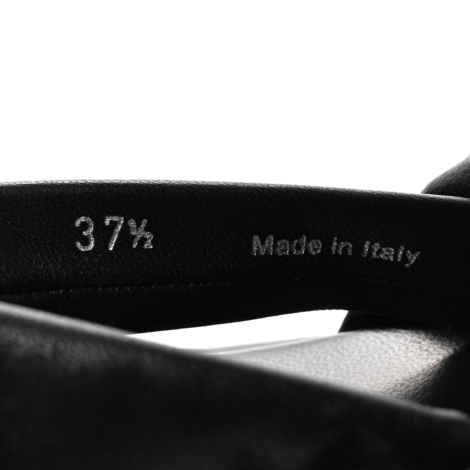 Prada Nappa Padded Blow 20mm Slingback Sandals 37.5 Black 9 of 9