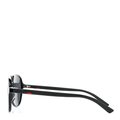 Gucci Acetate Web Aviator Sunglasses GG0423SA Black 3 of 8