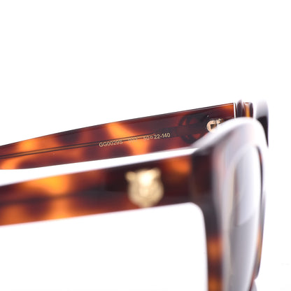 Gucci Acetate Square Frame Sunglasses GG0029S Tortoise 5 of 6