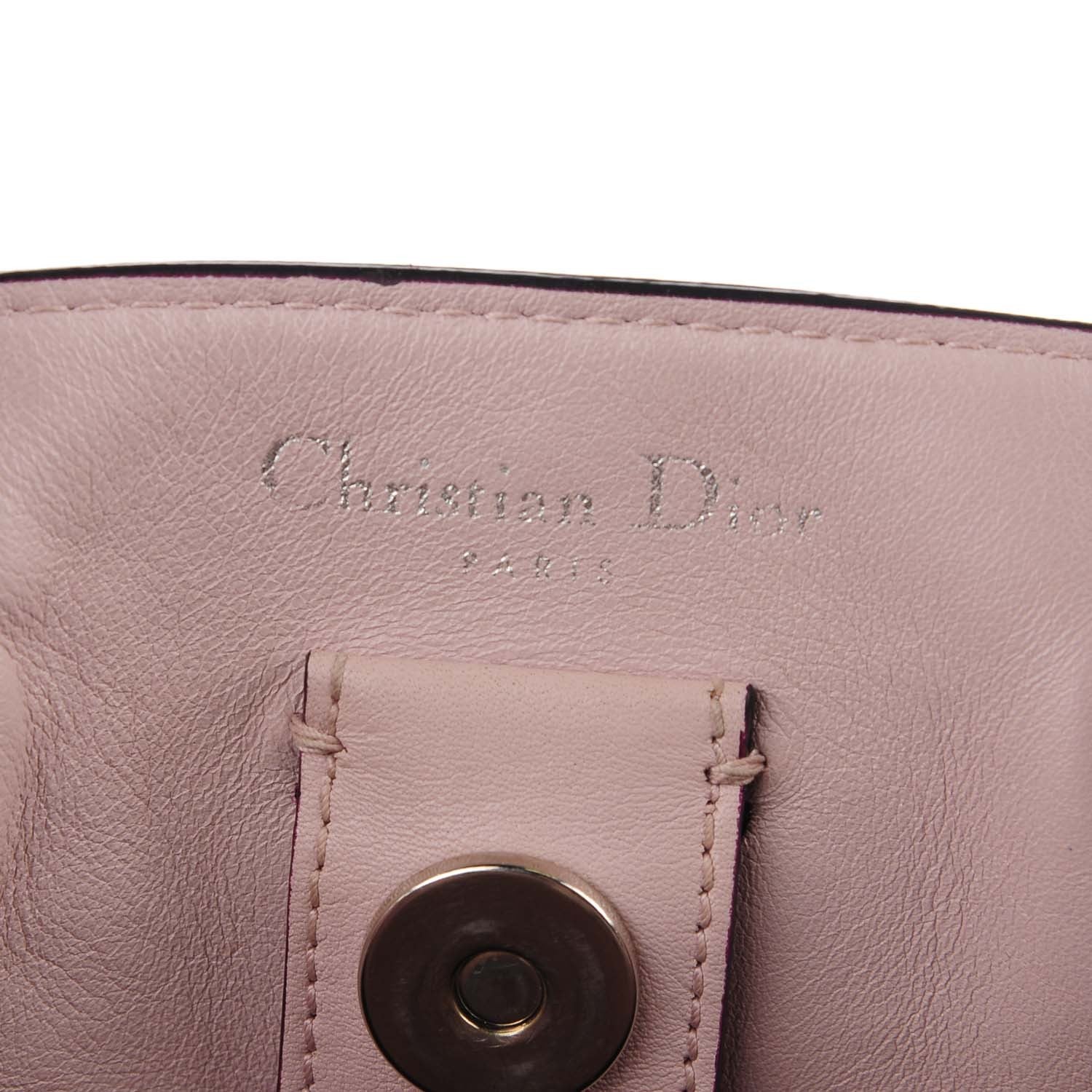 Christian Dior Bullcalf Large Diorissimo Bag Blue 9 of 10
