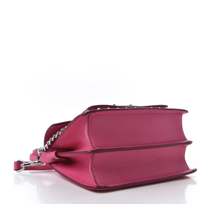 MCM Calfskin Studded Mini Patricia Crossbody Bag Sugar Pink 4 of 11