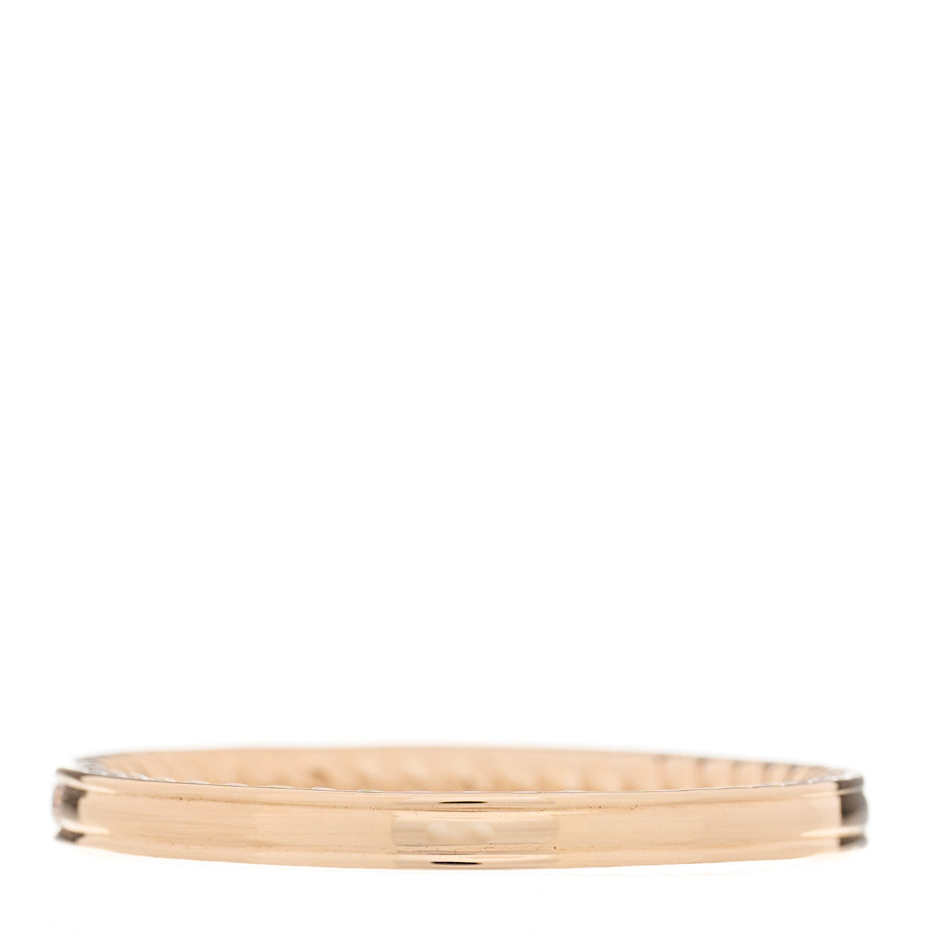 David Yurman 18k Rose Gold Diamond 2.3mm Eden Partway Wedding Band Ring 58 8.25 3 of 4