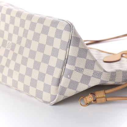 Louis Vuitton Damier Azur Neverfull MM 7 of 12