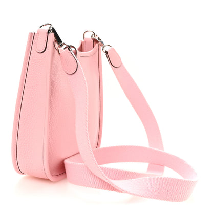 Hermes Taurillon Clemence Evelyne TPM Rose Sakura Rose Sakura 3 of 11