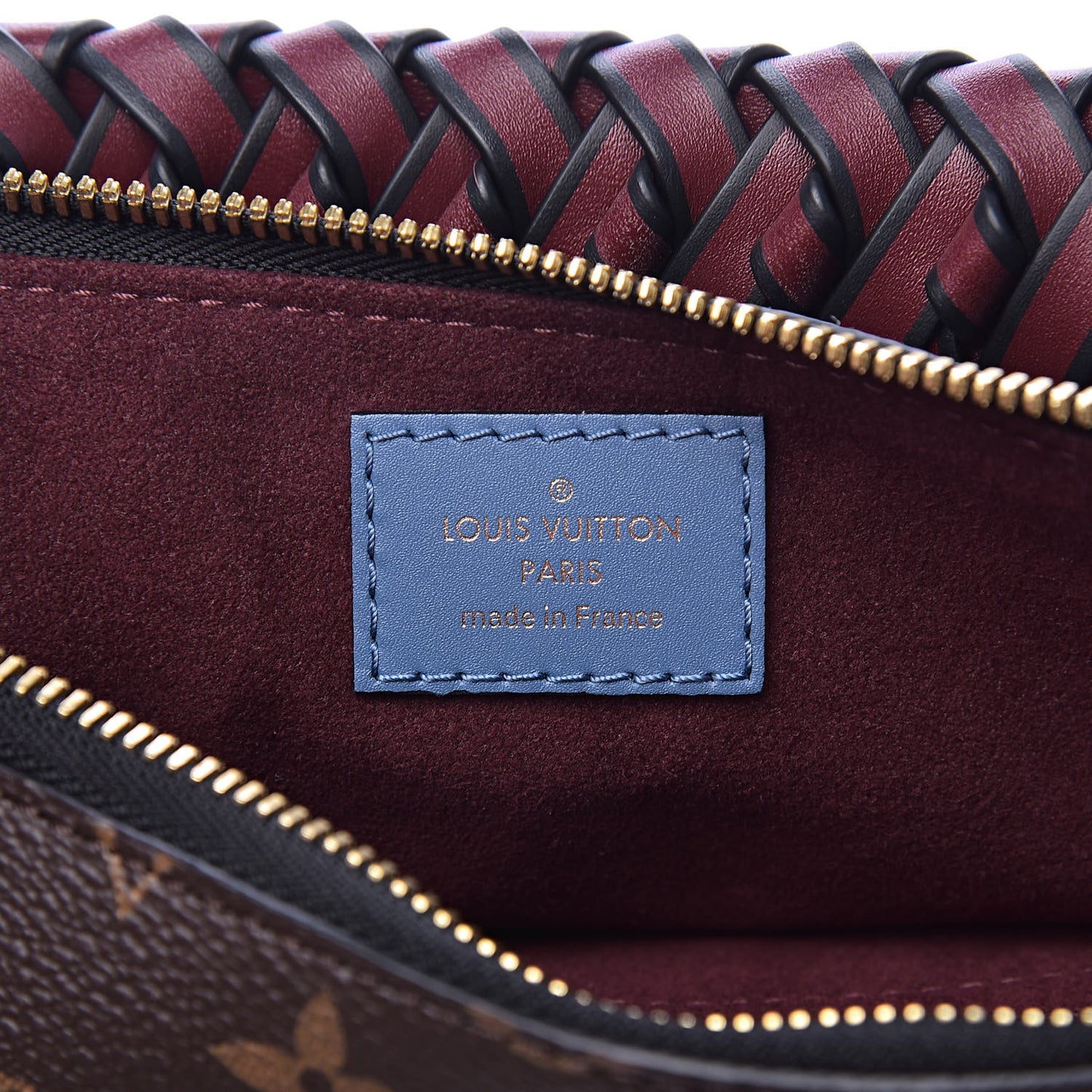 Monogram Beaubourg Hobo Mini Bordeaux Red Peach Safran Blue Jean Blue
