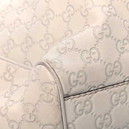 Gucci Guccissima Large Sukey Tote Mystic White 5 of 10