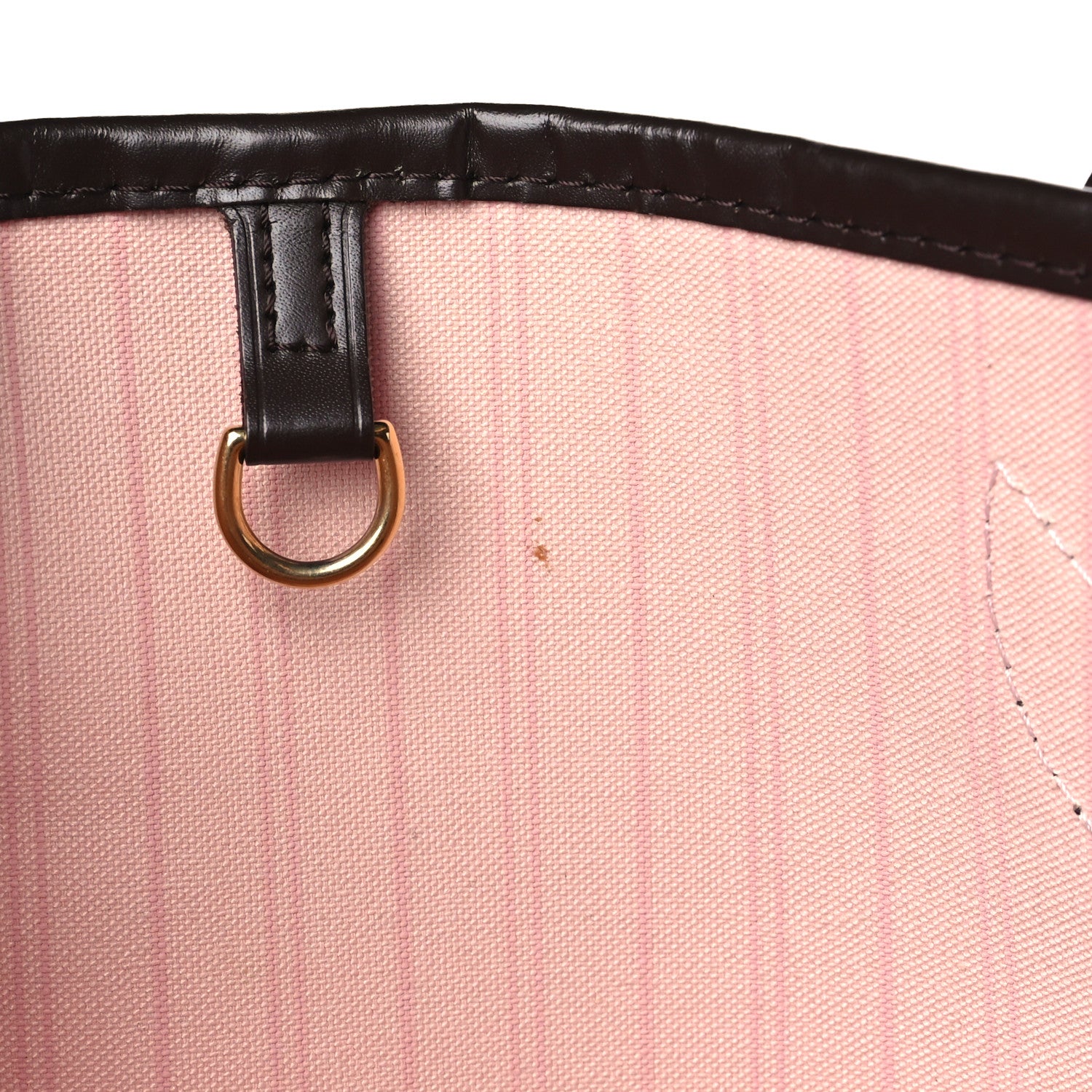 Louis Vuitton Damier Ebene Neo Neverfull MM Rose Ballerine 11 of 11
