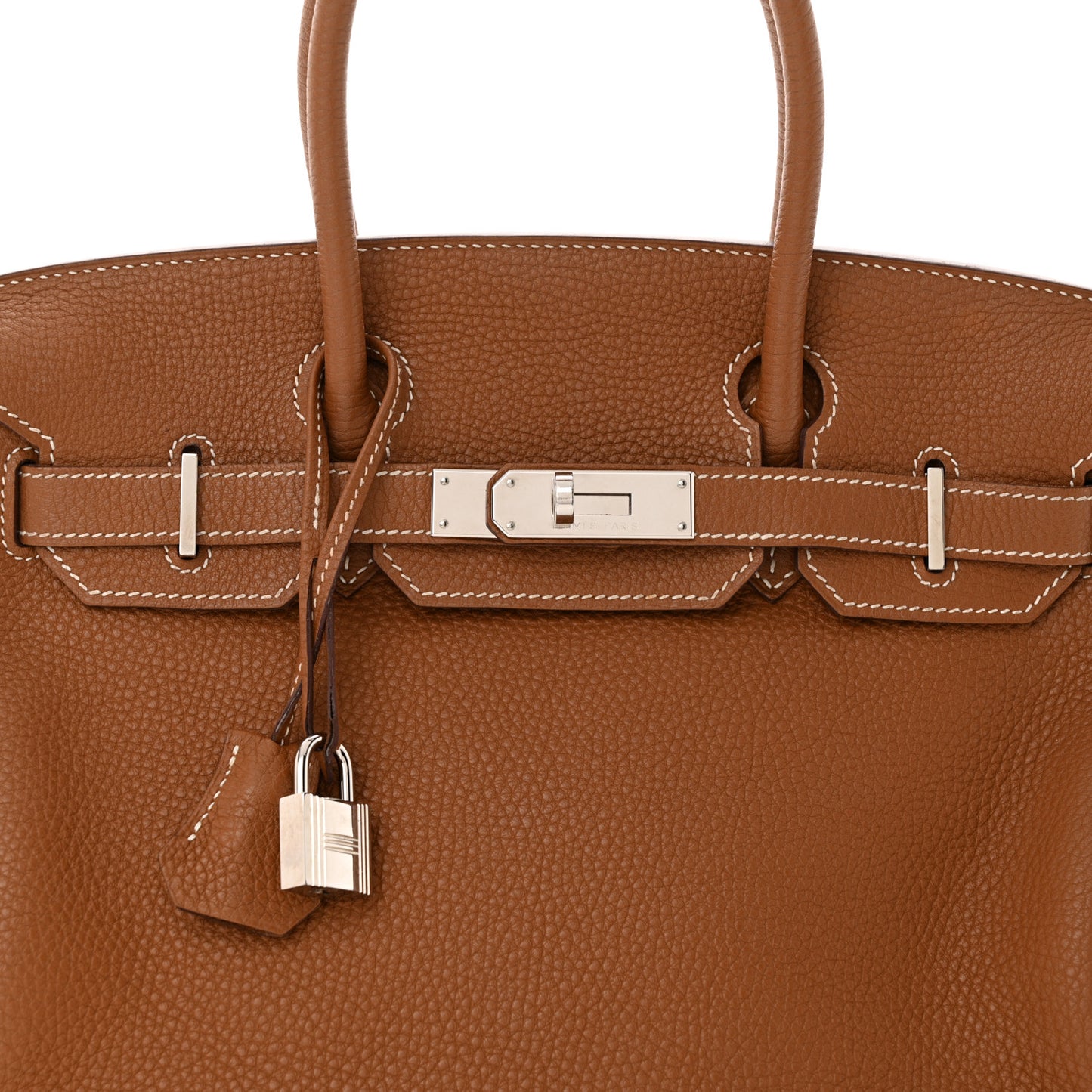 Taurillon Clemence Birkin 30 Gold