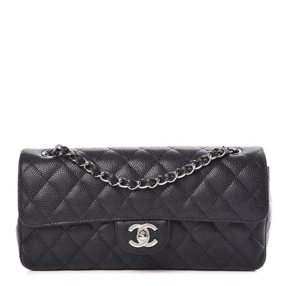Chanel Caviar Quilted East West Flap Black 1 of 10