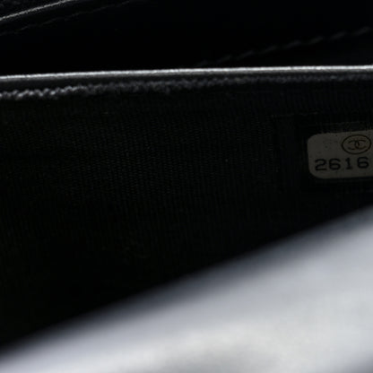Chanel Caviar Quilted Medium Filigree Flap Wallet Black 7 of 7
