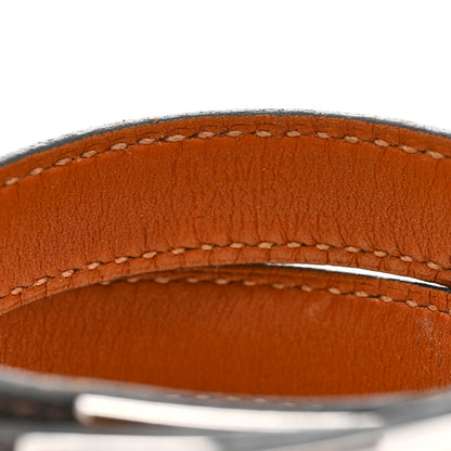 Hermes Swift Kelly Double Tour Bracelet XS Chocolate 4 of 6