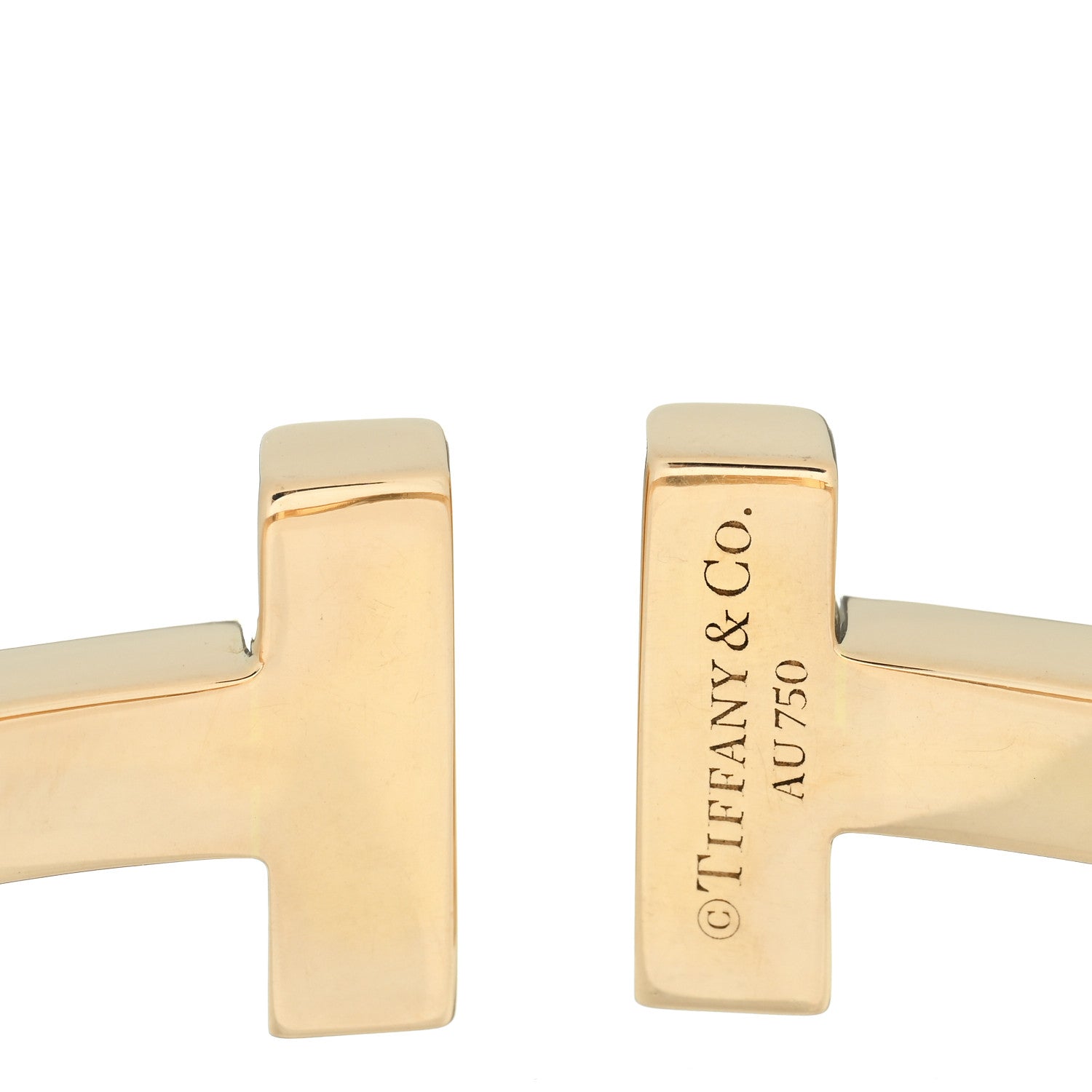 Tiffany 18K Rose Gold T Square Bracelet 3 of 4