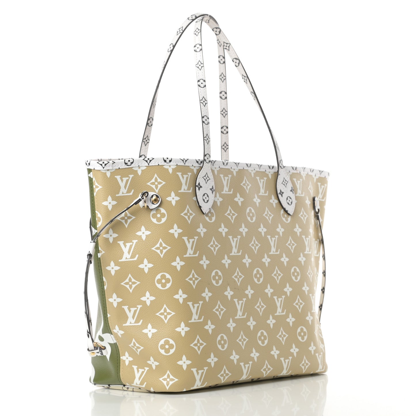 Monogram Giant Neverfull MM Kaki