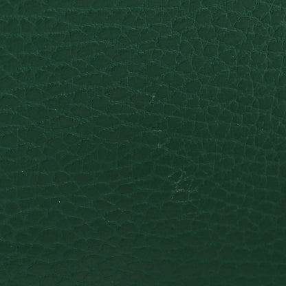 Gucci Dollar Calfskin Interlocking G Chain Wallet Emerald 16 of 17