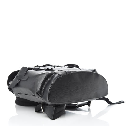 Louis Vuitton Epi Christopher Backpack PM Black 4 of 19