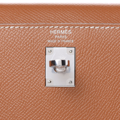 Hermes Epsom Kelly Sellier 25 Gold 9 of 36