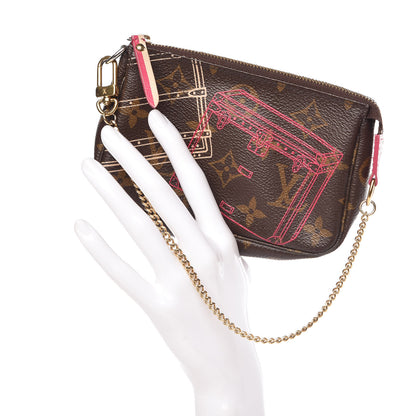 Louis Vuitton Monogram 2014 Christmas Animation Mini Pochette Accessories 2 of 7
