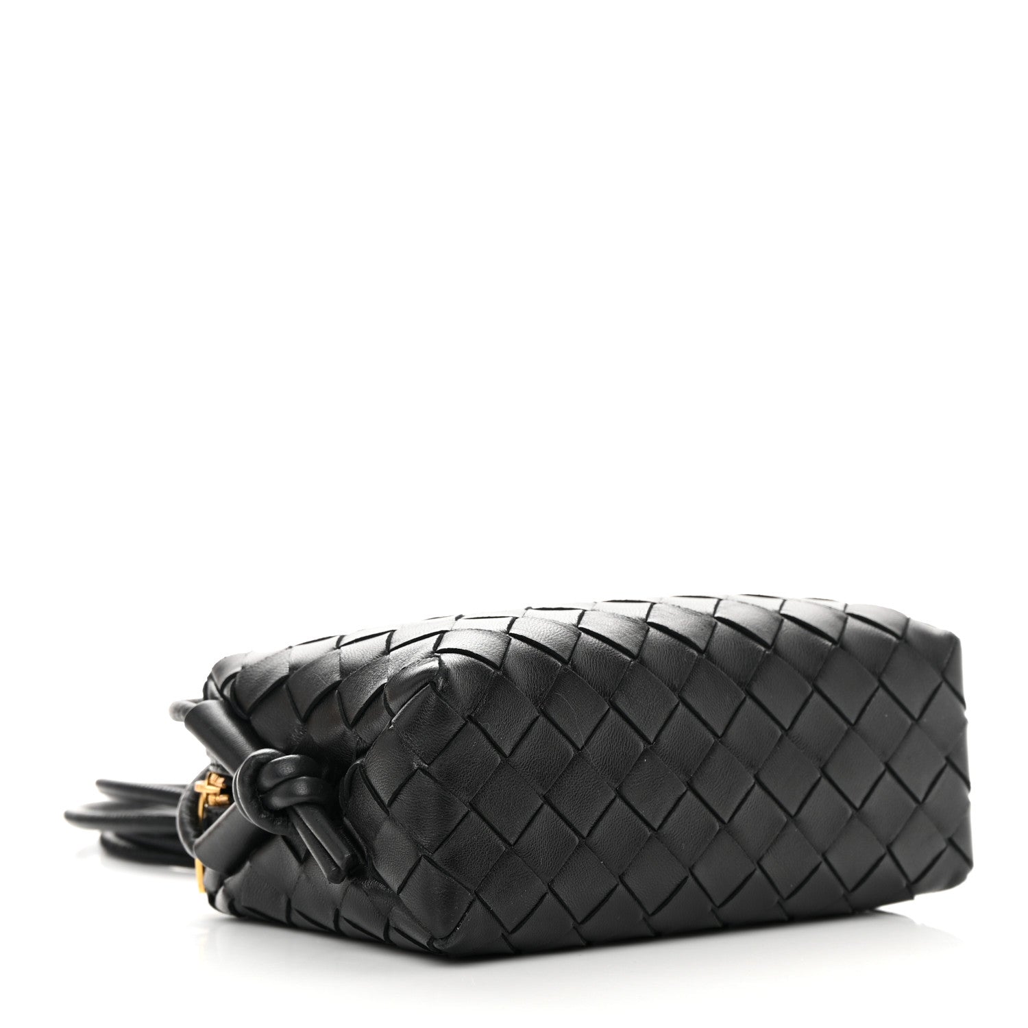 Bottega Veneta Nappa Intrecciato Mini Loop Camera Bag Black 4 of 10