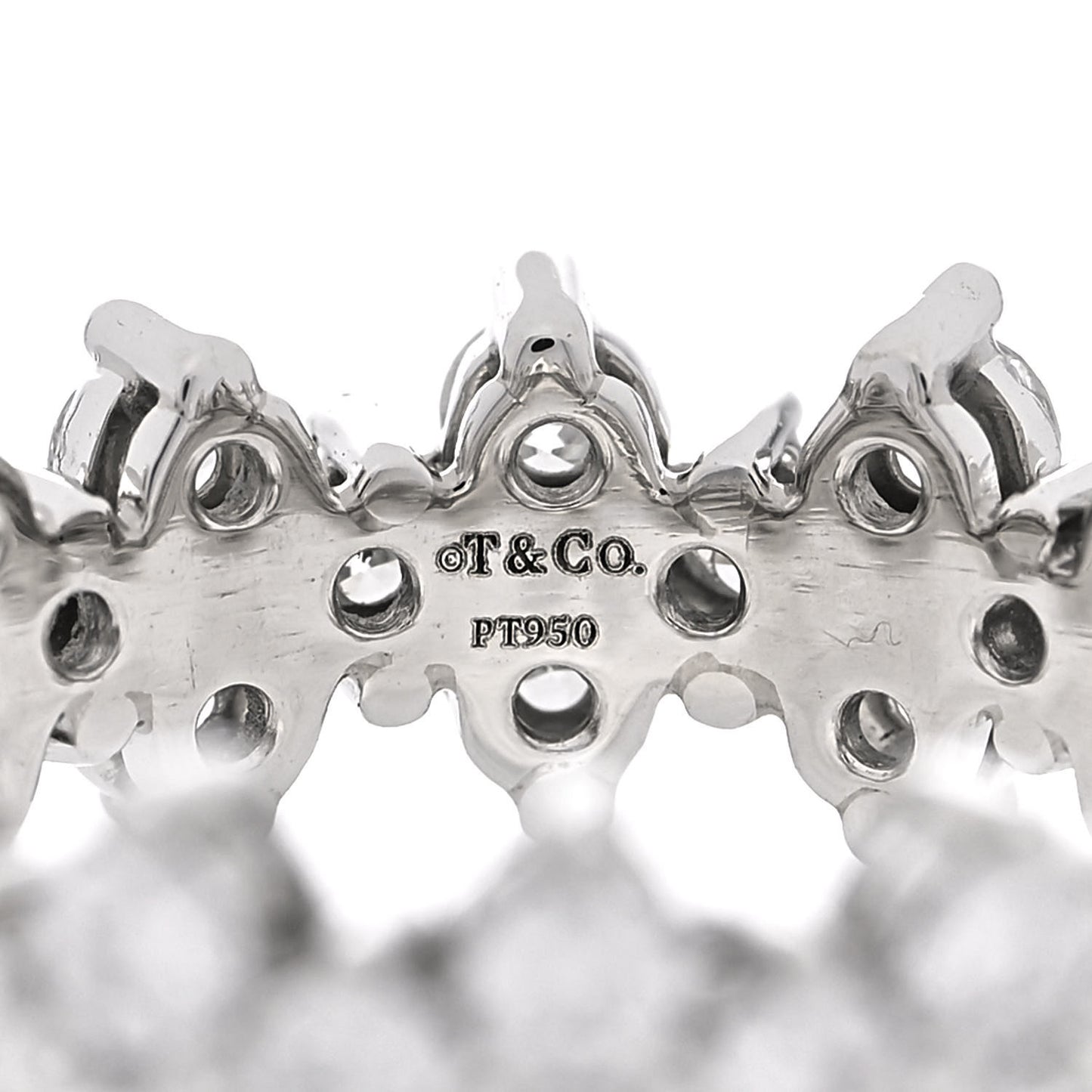 Platinum Diamond Aria Eternity Ring 49 5