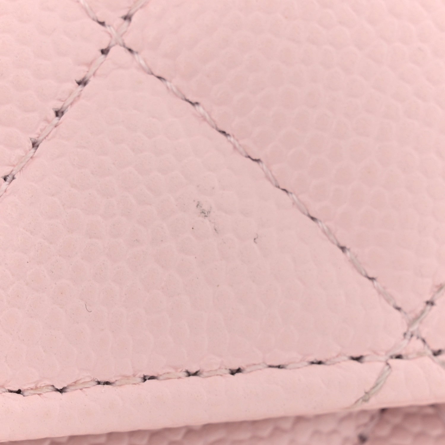 Chanel Caviar Quilted Wallet on Chain WOC Light Pink 12 of 12