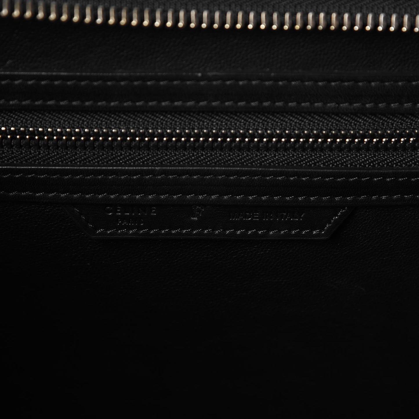 Satin Calfskin Mini Tri-Color Luggage Beige