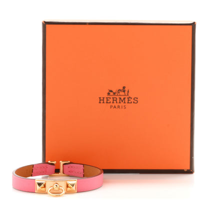 Hermes Swift Rivale Mini Bracelet T4 Rose Azalee 7 of 7