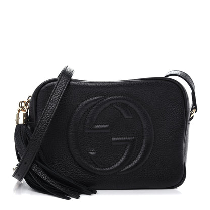 Gucci Pebbled Calfskin Small Soho Disco Bag Black 1 of 10