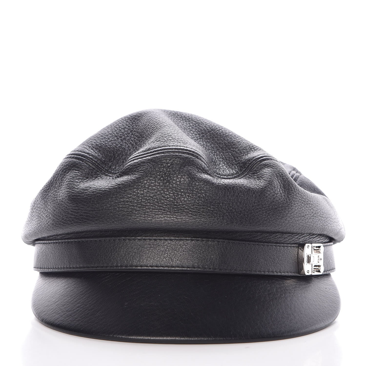 Gucci Calfskin Cellarius Hat M Black 3 of 6
