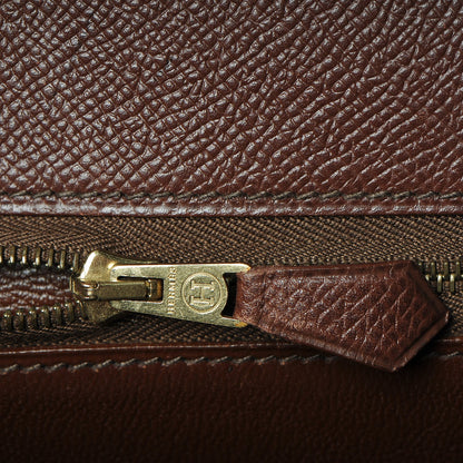 Hermes Courchevel Kelly Retourne 32 Chocolate 16 of 44