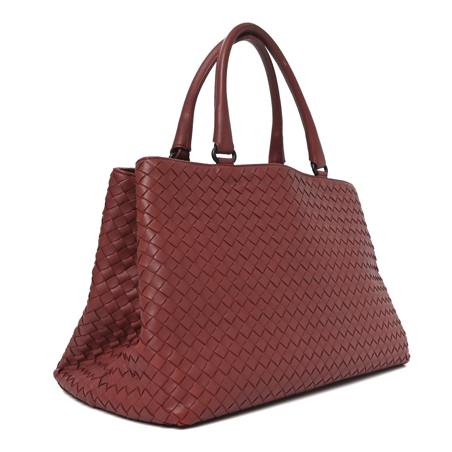 Bottega Veneta Nappa Intrecciato Medium Top Handle Tote Quarzo 3 of 11