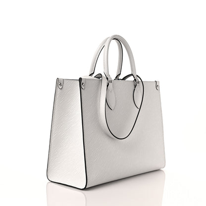 Louis Vuitton Epi Onthego MM White 2 of 8