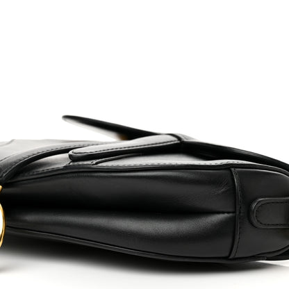 Christian Dior Calfskin Mini Saddle Bag Black 8 of 8