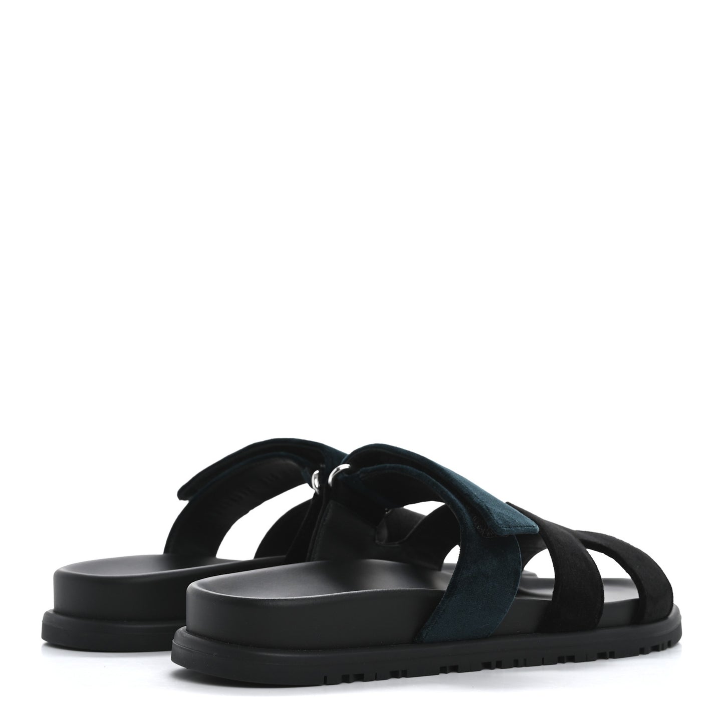 Velvet Womens Chypre Sandals 36 Black Vert Mousse 36.5 Black Vert Mousse