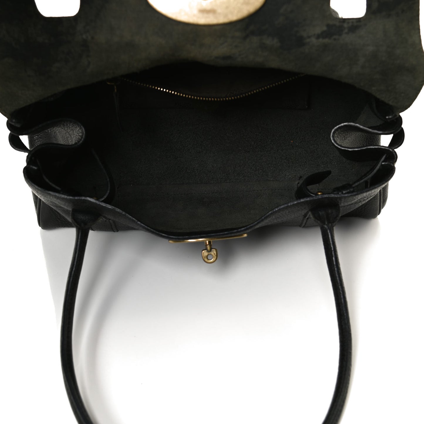 Natural Leather Small Bayswater Black