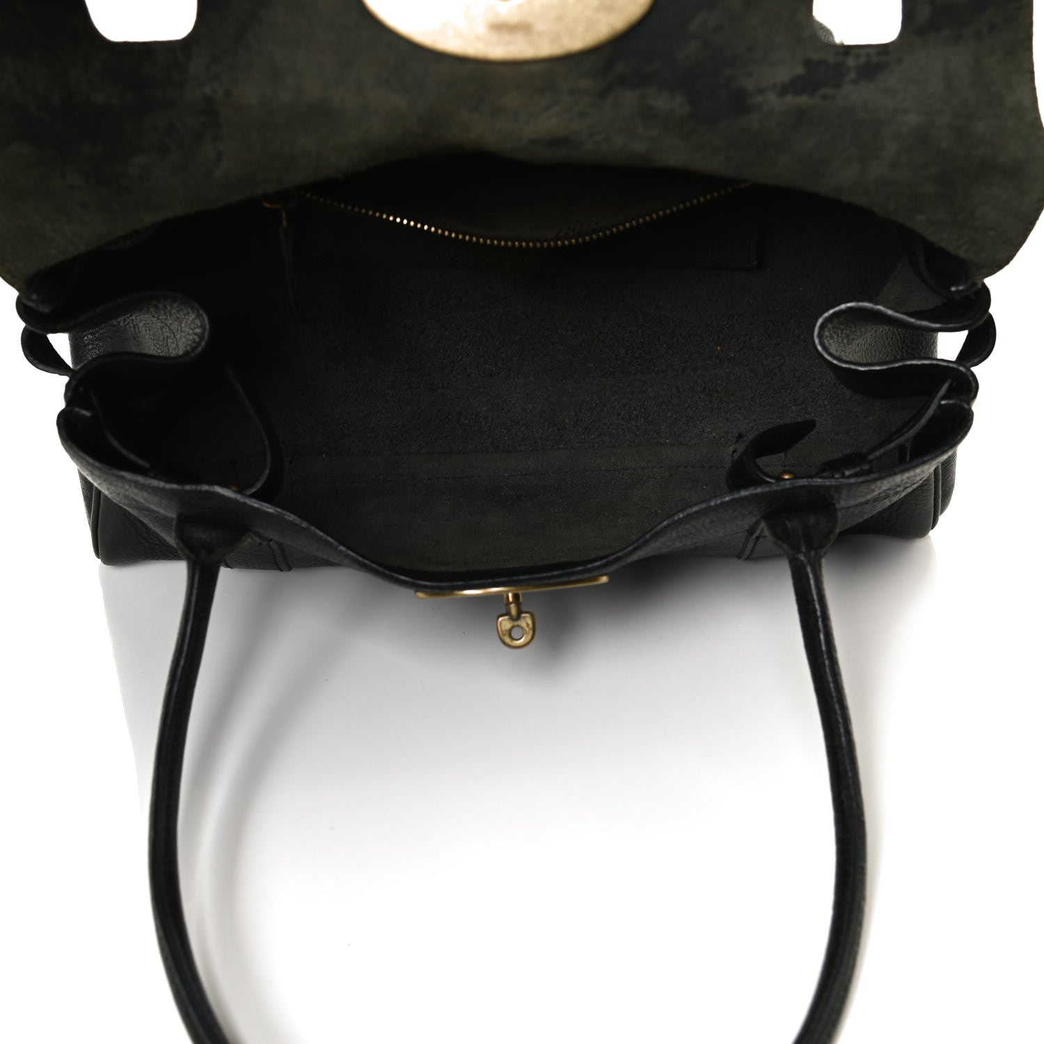 Mulberry Natural Leather Small Bayswater Black 4 of 15