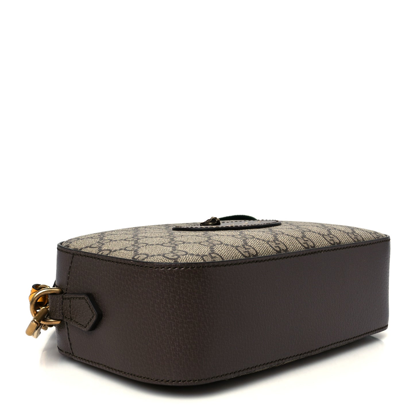 GG Supreme Monogram Web Neo Vintage Shoulder Bag Beige New Acero Crop