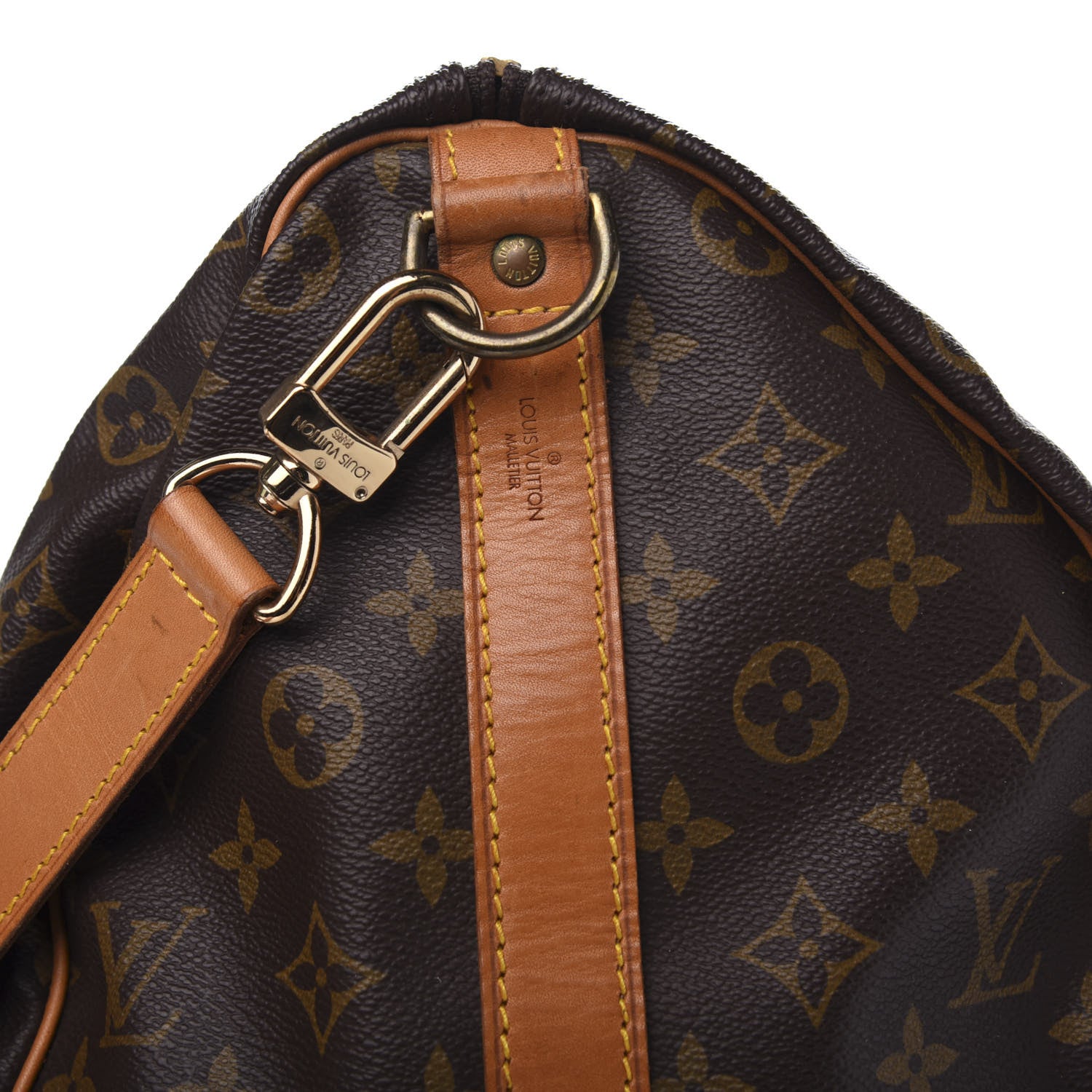 Louis Vuitton Monogram Keepall Bandouliere 50 10 of 12