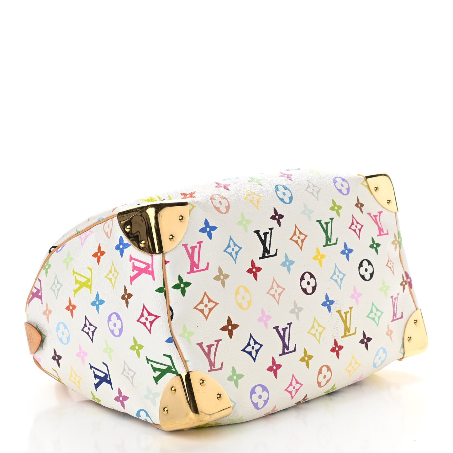 Monogram Multicolor Speedy 30 White