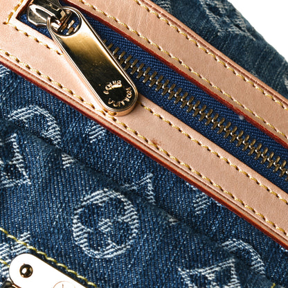 Louis Vuitton Monogram Denim Baggy PM Blue 12 of 12