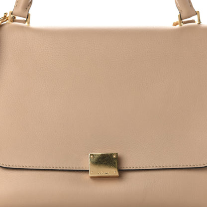 Celine Smooth Calfskin Suede Medium Trapeze Sahara 13 of 13