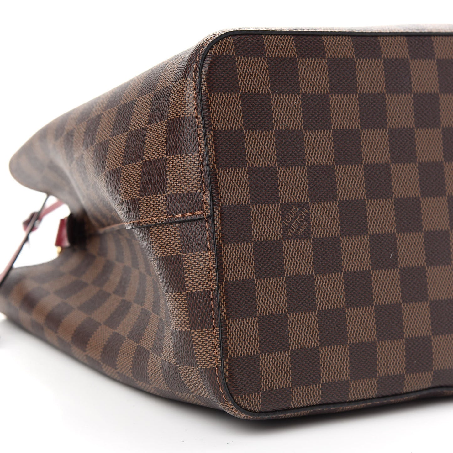 Damier Ebene Neonoe MM Cherry Berry